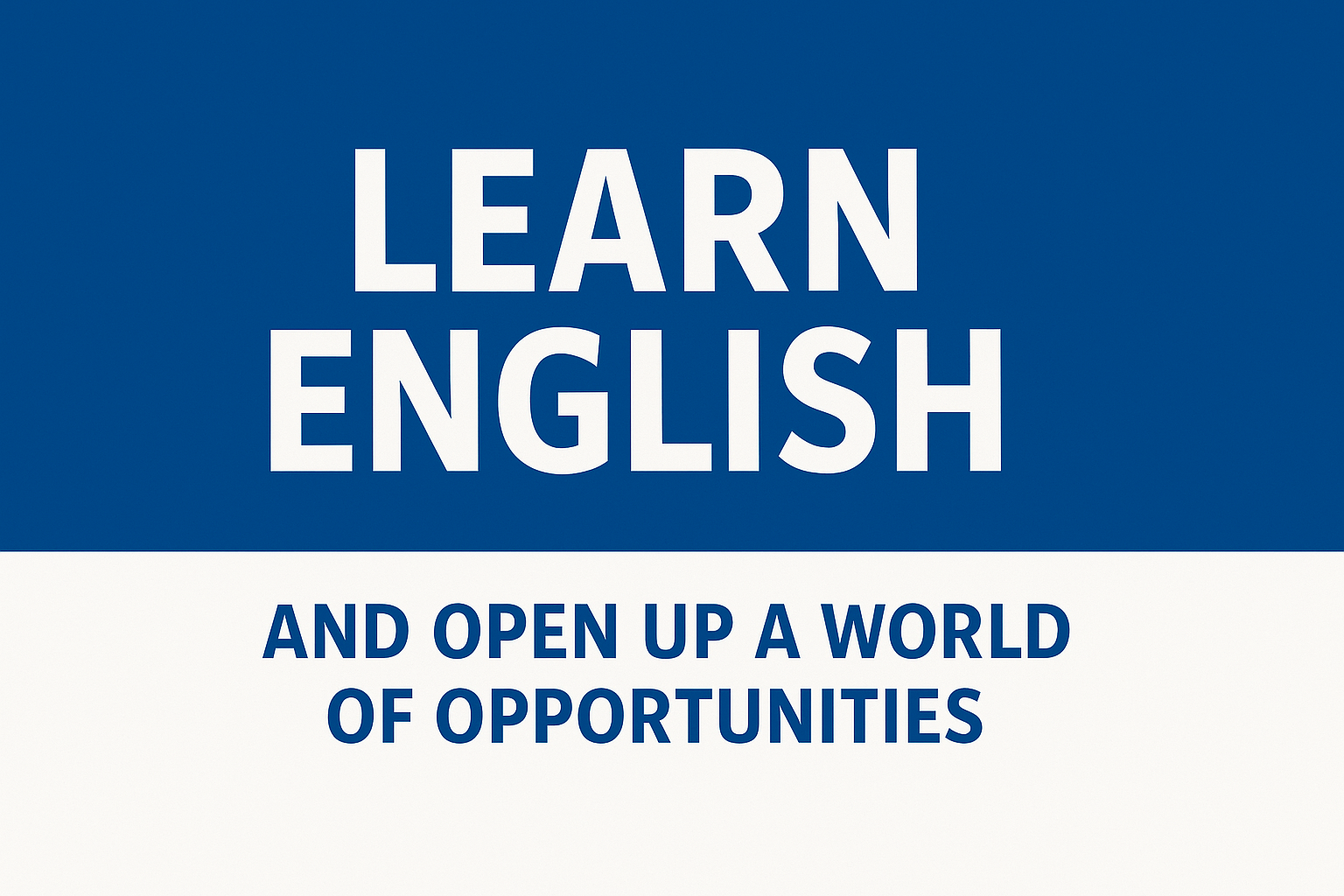 Learn english